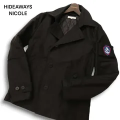 新品 タグ付き HIDEWAYS ハイダウェイ ニコル ジャケット 48 L 黒 超美品 HIDEAWAYS NICOLE ハイダウェイ ニコル ダウンジャケット