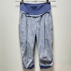 adidas アディダス トレーニングウェア ひざ丈パンツ パープル