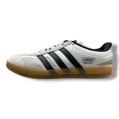 Bad Bunny × adidas Originals Gazelle Indoor ガゼル インドア ローカットスニーカー バッドバニー アディダス IF9735 コアホワイト/コアブラック/ガム 28cm  98588A7