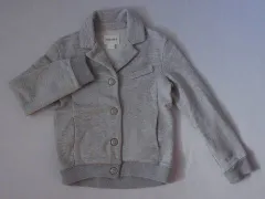 ディーゼルキッズ diesel kids アウトレット 子供服 女の子 4歳 約 100cm 長袖 カットソー ジャケット グレー 春 夏 秋 ★3 アウター ガールズ 女児 キッズ 【中古】 ユーズド リサイクル こども