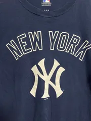 ニューヨークヤンキース 古着Tシャツ ネイビー L