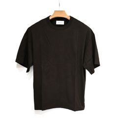 【楠本質店/元住吉】未使用品　マーカウェア/MARKAWARE　A24F38CS01B　Tシャツ　サイズ：1　カラー：ダークブラウン　メンズ　【中古】