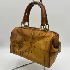 プリマクラッセ PRIMA CLASSE ミニボストンバッグ ハンドバッグ 地図柄 質屋・リサイクルマート宇部店