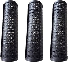 Saki＆Masa うなぎ筒 ウナギ筒 仕掛け 穴子 小魚 捕獲かご プラスチック素材 ブラック もんどり3個セット