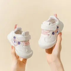 ☆ ピンク ☆ 20(内寸14.5cm) ☆ ベビーシューズ おしゃれ ベビーシューズ スニーカー 靴 くつ ズック靴 ファーストシューズ シューズ 女の子 男の子 ベビー 赤ちゃん 子供 子ども かわいい つま先保護 面ファスナー 滑りにくい