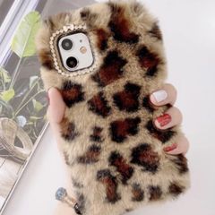 1点限定!! iPhone12ケース/iPhone12pro ヒョウ柄　ファー