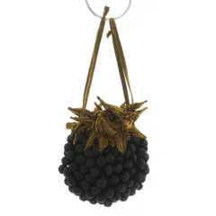 イッセイミヤケ ISSEY MIYAKE グレープポーチバッグ Grape Pouch Bag ポーチ ハンドバッグ ナイロン 黒 ブラック カーキ /YTのサムネイル