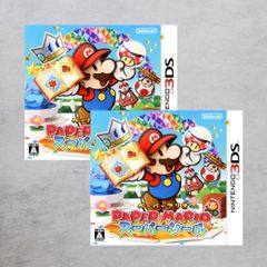 【状態B】3DS ペーパーマリオ スーパーシール 2点 セット売り