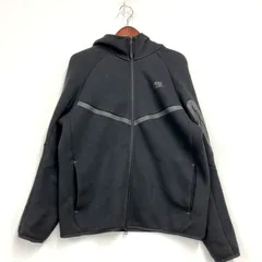 【中古品】NIKE ナイキ TECH FLEECE FULL ZIP WIND RUNNER HOODIE HV0950-010 テック フリース フルジップ ウィンドランナー パーカー トップス 【148-250502-ay-15-izu】