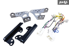 トヨタ純正 NSP170G シエンタ 2018/09 オーディオステー ナビステー ブラケット 枠 ハーネス 即納 棚