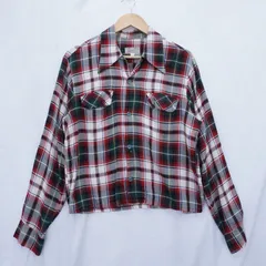 40s〜50s ヴィンテージ レーヨンオープンカラーシャツ