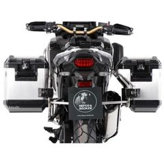 HEPCO&BECKER ヘプコ&ベッカー サイドキャリア カットアウトセット CRF1100L アフリカツイン シルバー 丨 6519522 00 22-00-40