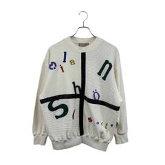 Mila Schoen Sports◆ニット セーター  ミラショーンスポーツ   マルチカラー  刺繍 メンズ サイズ Ｌ程度 6