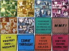 【中古】タオル・手ぬぐい 全12種セット ハンドタオル 「一番くじ 鬼滅の刃 ～ふめつのきずな～」 G賞