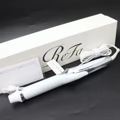 IT7ZP2VC8LDC 新品未使用品 Refa リファ カールアイロン プロ ヘアアイロン RE-AW-02A 32mm ホワイト 美容機器 ヘアケア