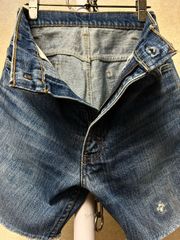 70,s U.S.A.製Levi’sオレンジタブ期42TALONカットオフデニム