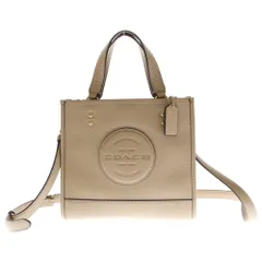 COACH (コーチ) 2way デンプシー トート ショルダー ハンドバッグ ベージュ C5268 レディース