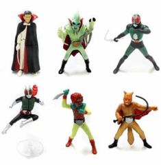 ガシャポン HG 仮面ライダー 死神博士 恐怖の正体 全6種セット
