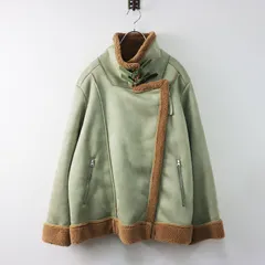 未使用 大きいサイズ アズノウアズ オオラカ AS KNOW AS olaca アンドボアーブルゾン 15/カーキ ジャケット【2400013853064】のサムネイル