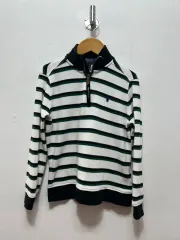 ポロ Ralph Lauren(ラルフローレン) ストライプ ハーフジップアップ キッズ 6 サイズ