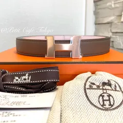 新品・未使用】HERMES リバーシブルベルト ミニコンスタンス 24mm - メルカリ