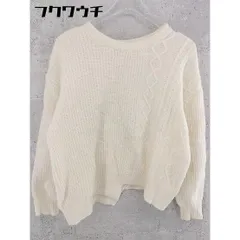 ◇ JOURNAL STANDARD ジャーナルスタンダード ウール 長袖 ニット セーター ホワイト レディース 【中古】 【1101290007928】