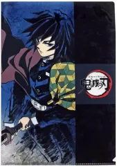 【中古】クリアファイル [単品] 冨岡義勇 20話柄 アイキャッチA4クリアファイル 「鬼滅の刃×ufotable cafe 第6期」 