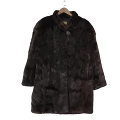 未使用品△フェンディ ネイビー ウール ダブルブレスト ファーコート 楽天市場】フェンディ コート（レディースファッション）の通販