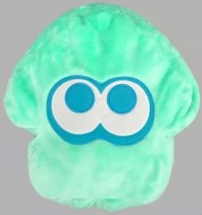 [중고] 쿠션 · 안아 베개 · 본체 오징어 (라이트 블루) 쿠션 [Splatoon3 (스플라툰 3)]