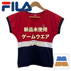 ＜新品・未使用＞FILA/ フィラ　レディース　ゲームウエア　レッド　VL2108