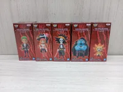 フィギュア [全5種セット]バンプレスト 『ONE PIECE FILM RED』 ワールドコレクタブルフィギュア vol.2