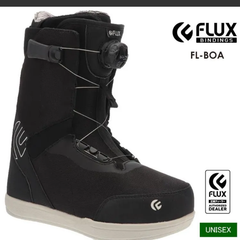 FLUX フラックス 2022-2023(FL-BOA) エフエルボア BOA SERIES BOOTS ブーツ SNOWBOARD スノーボード　BLACK／WHITE ⭐️新品未使用⭐️25.5〜26.5cm