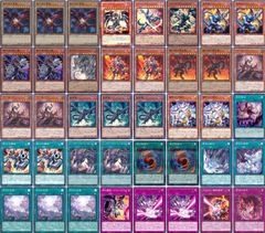 遊戯王 即日発送 粛声竜華デッキ 構築済みデッキ スリーブ付き