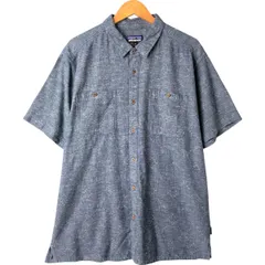 Patagonia 半袖シャツ パタゴニア バックステップ パタロハ ヘンプ 麻 メンズ・バック・ステップ・シャツ - パタゴニア公式オンライン