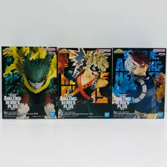 【物流センター】 中古 僕のヒーローアカデミアTHEAMAZINGHEROES-PLUS-３体セット