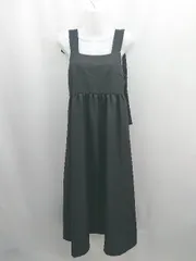 ◇ Θ Couture Broch 無地 ノースリーブ 膝下丈 ワンピース サイズ38 ブラック系 レディース E  【1506230031696】のサムネイル