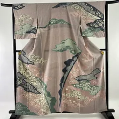 of-707 美品 逸品 上品 大脇一心 辻が花 西陣織 正絹 袋帯