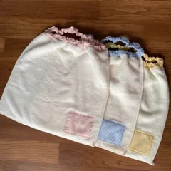 タオルエプロン＊チェック柄3枚セット＊