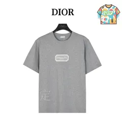 【今日WTO】Dior シルバーロゴ刺繍 T シャツ-VR74