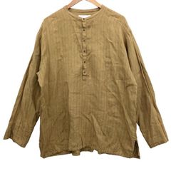 インターナショナルギャラリービームス シャツ リネンプルオーバー【AFB34】