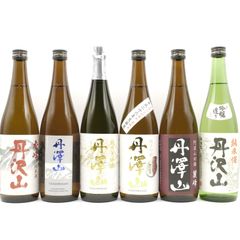 日本酒セット 丹沢山 飲み比べ 純米酒 純米吟醸 純米大吟醸 720ml 6本 【蔵元から直接仕入れ】 お酒  冬ギフト