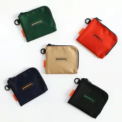 【新品】【1点販売】penco[ペンコ] Lパース [ミニ財布 ポケットサイズ L字ファスナー 旅行 フェス キャッシュレス]