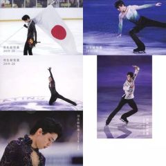 【中古】ポストカード 羽生結弦 ポストカードセットB(5枚組) 「羽生結弦展2019-20」