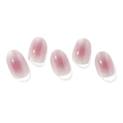 ND-068-J 新品 オホーラ「N Glow Blush」グローブラッシュ 30枚 水光マグネットグラデーションネイル ohora ジェルネイルシール 付け爪 赤 ピンク