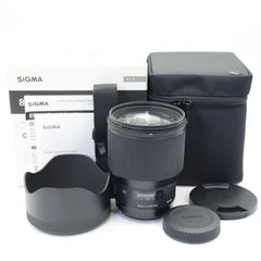 ■ほぼ新品■ シグマ(Sigma) レンズ 85mm F1.4 DG HSM Canon キヤノン EFマウント 単焦点 望遠 フルサイズ 一眼レフ用 Art
