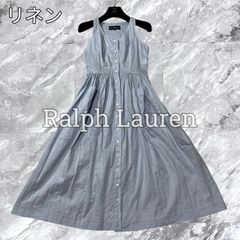 Ralph Lauren ノースリーブ デニム風 シャツワンピース 11 - メルカリ