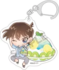 【中古】キーホルダー 工藤新一 「名探偵コナン トレーディングアクリルキーホルダー きゃらペコ夏」