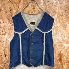70's USA製 ラングラー wrangler デニム ベスト ヴィンテージ ウエスタン