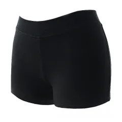 ショートパンツ バレエ 綿95% オーバーパンツ 3部丈 大人 ジュニア 大きいサイズ ローライズ 黒 ストレッチ ヒップハング 無地 シンプル オールシーズン va7