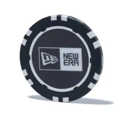 ニューエラ ゴルフ チップマーカー ボックスロゴ ブラック ホワイト 1個 New Era Golf Chip Marker Box Logo Black White 1pcのサムネイル